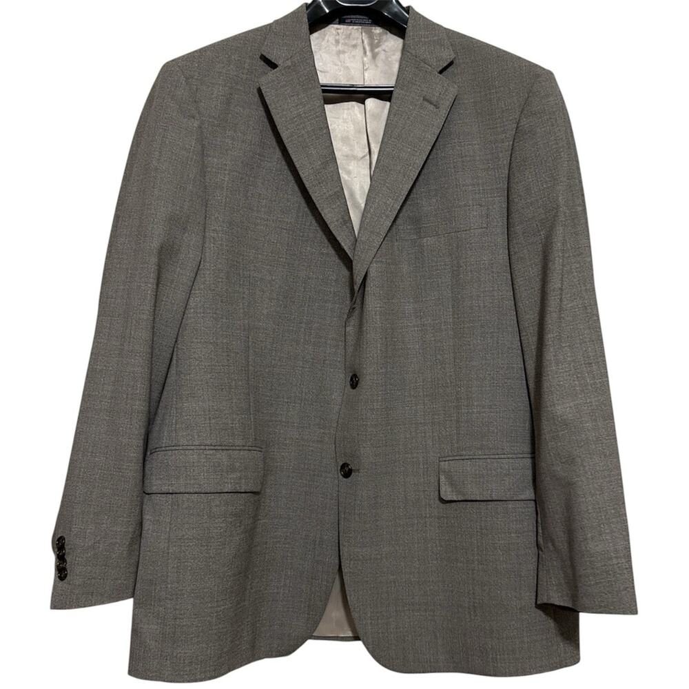 Hart Schaffner Marx Men's Sport Coat Blazer Two Button Brown Size 46R